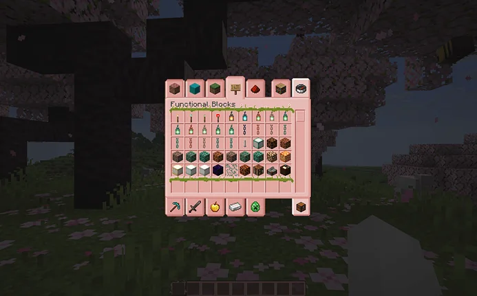 The creative inventory.